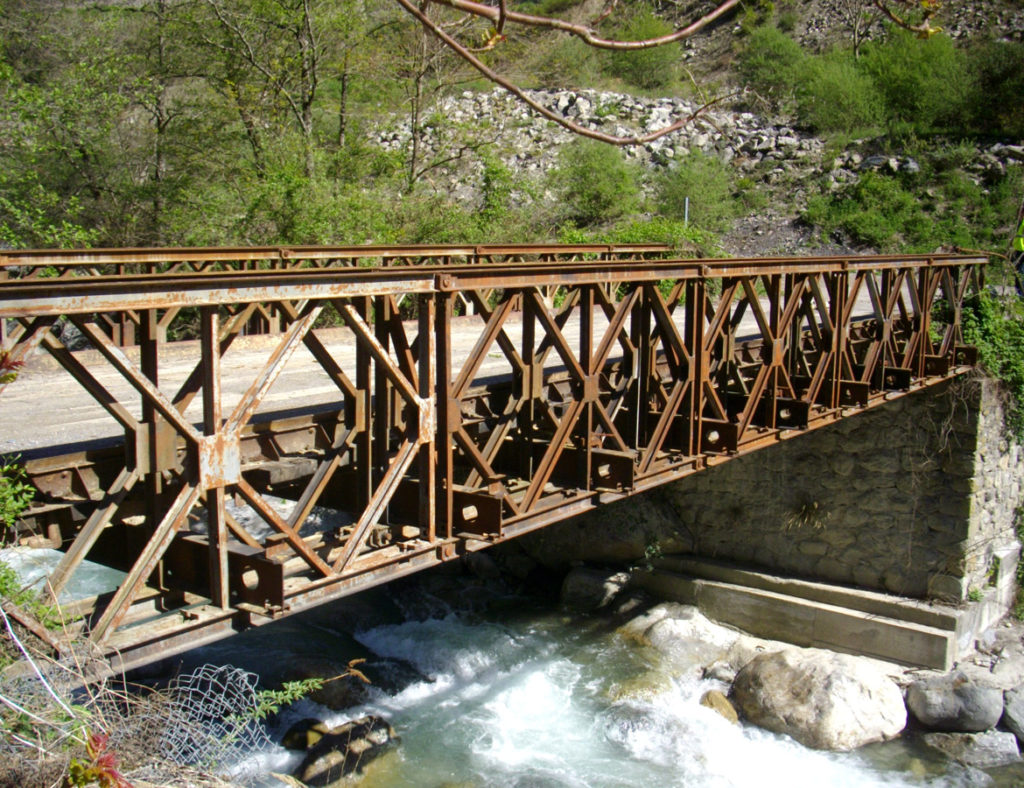 Pont Type BAILEY Roquebillière djpi